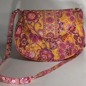 Vera Bradley Saddle Up Crossbody Bag Large Adjustable Strap